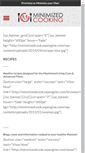 Mobile Screenshot of minimizedcooking.com